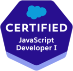 Salesforce Certified JavaScript Developer I Badge