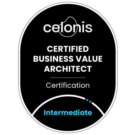 Celonis Certified Business Value Architect Logo
