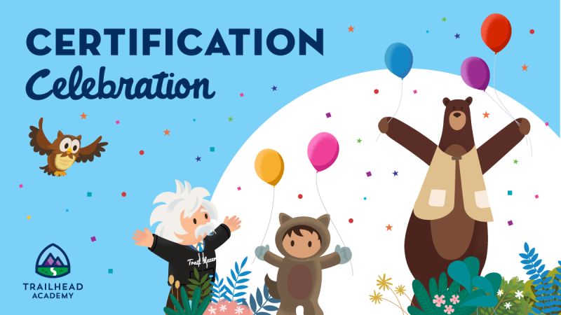 Salesforce Certification Celebration