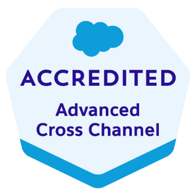 Advanced Cross Channel Badge