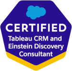 Tableau CRM and Einstein Discovery Consultant Badge