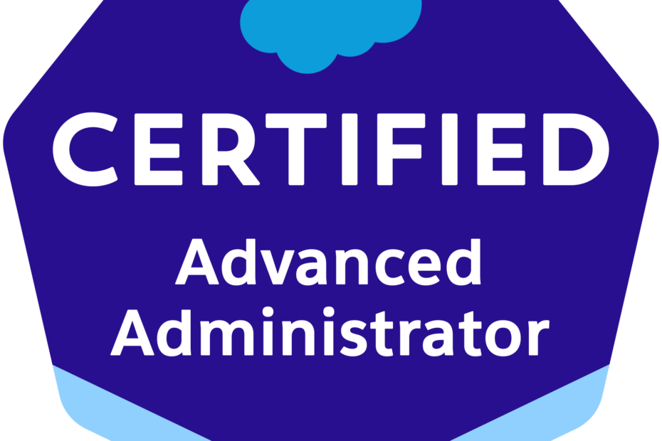Salesforce Advanced Admin Certification Badge