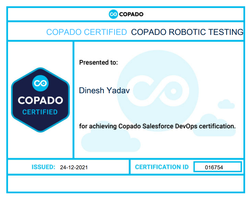 Copado-Robotic-Testing熱門認證