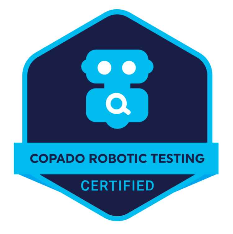 Copado Robotic Testing Certification