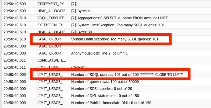 Too many SOQL queries: 101 error