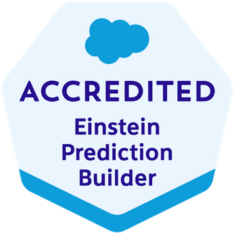 Einstein Prediction Builder Accredited Professional Badge