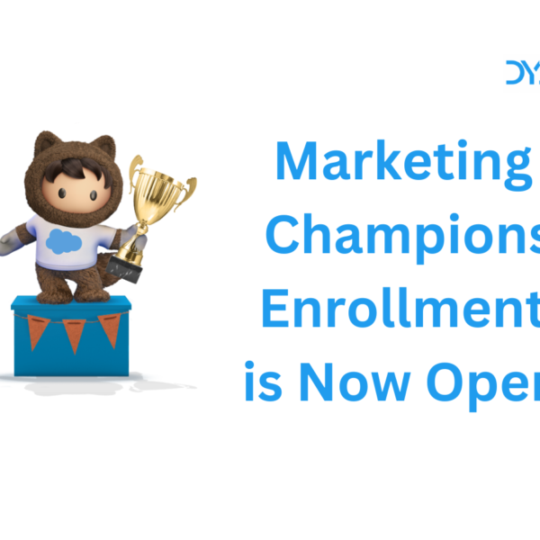 Salesforce Marketing Champions Enrollment Is Now Open