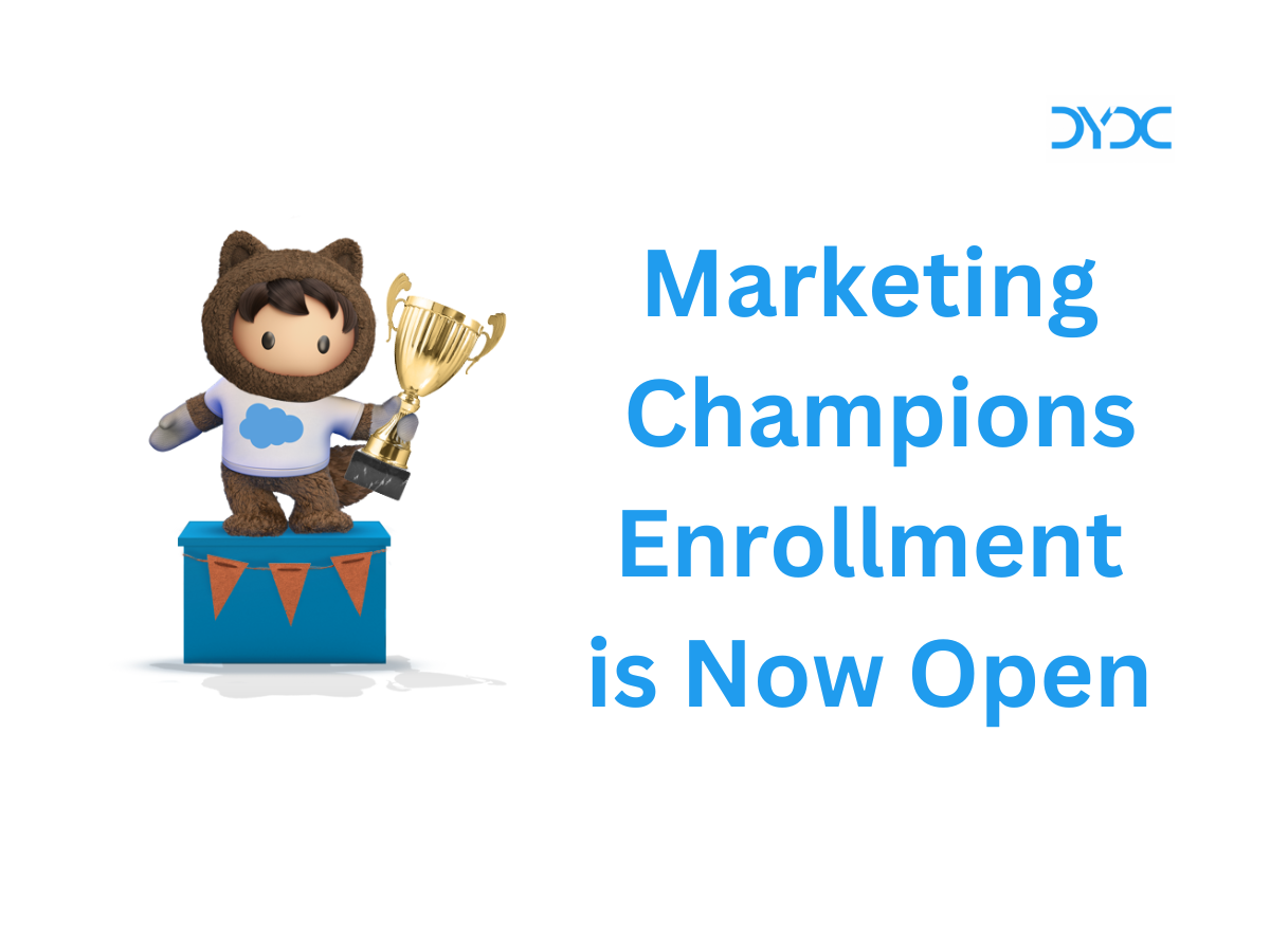 Marketing Champions Enrollment is Now Open