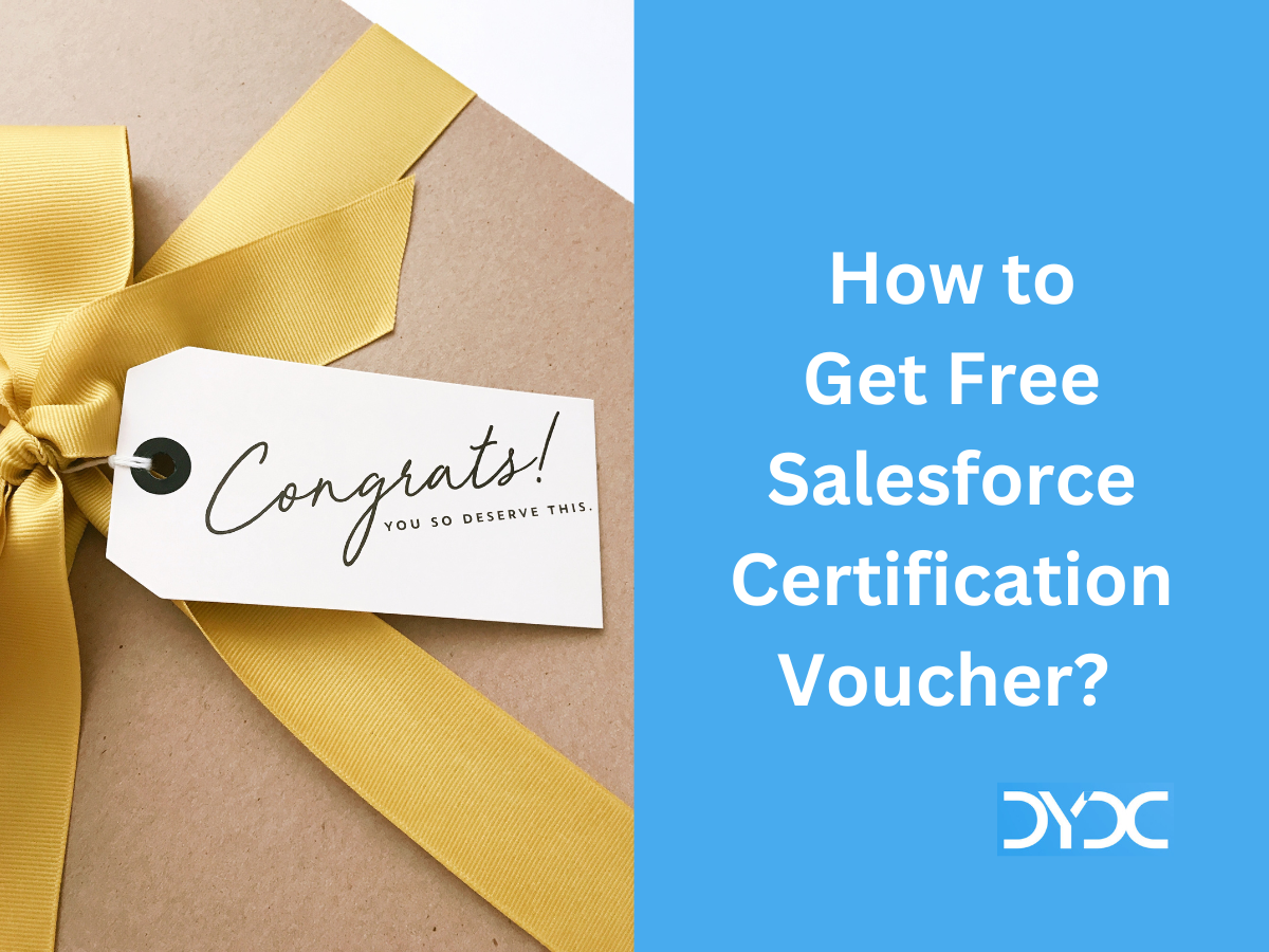 Free Salesforce Certification Voucher / Coupon 2024 DYDC