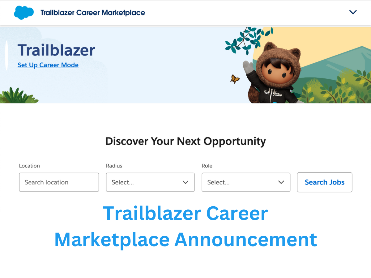 Trailblazer Career Marketplace Announcement